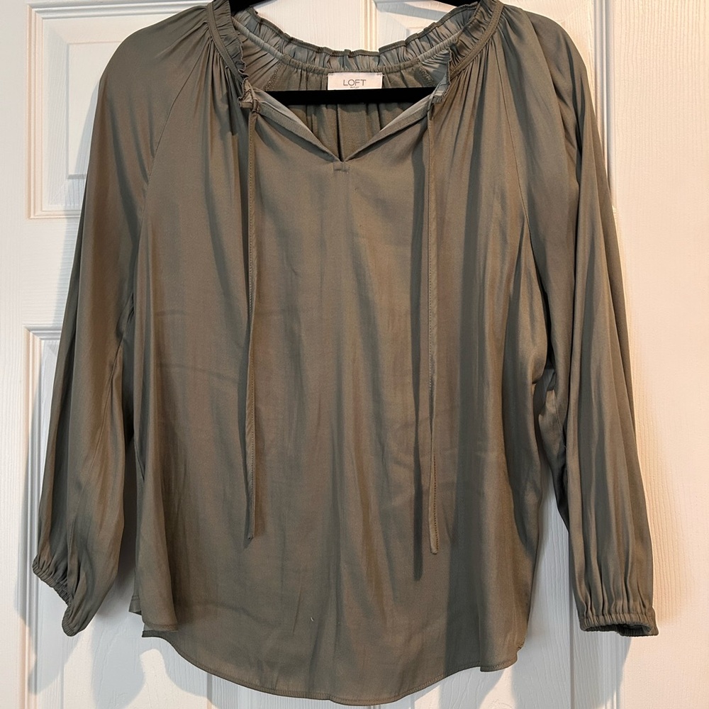 LOFT Women's Sage Blouse